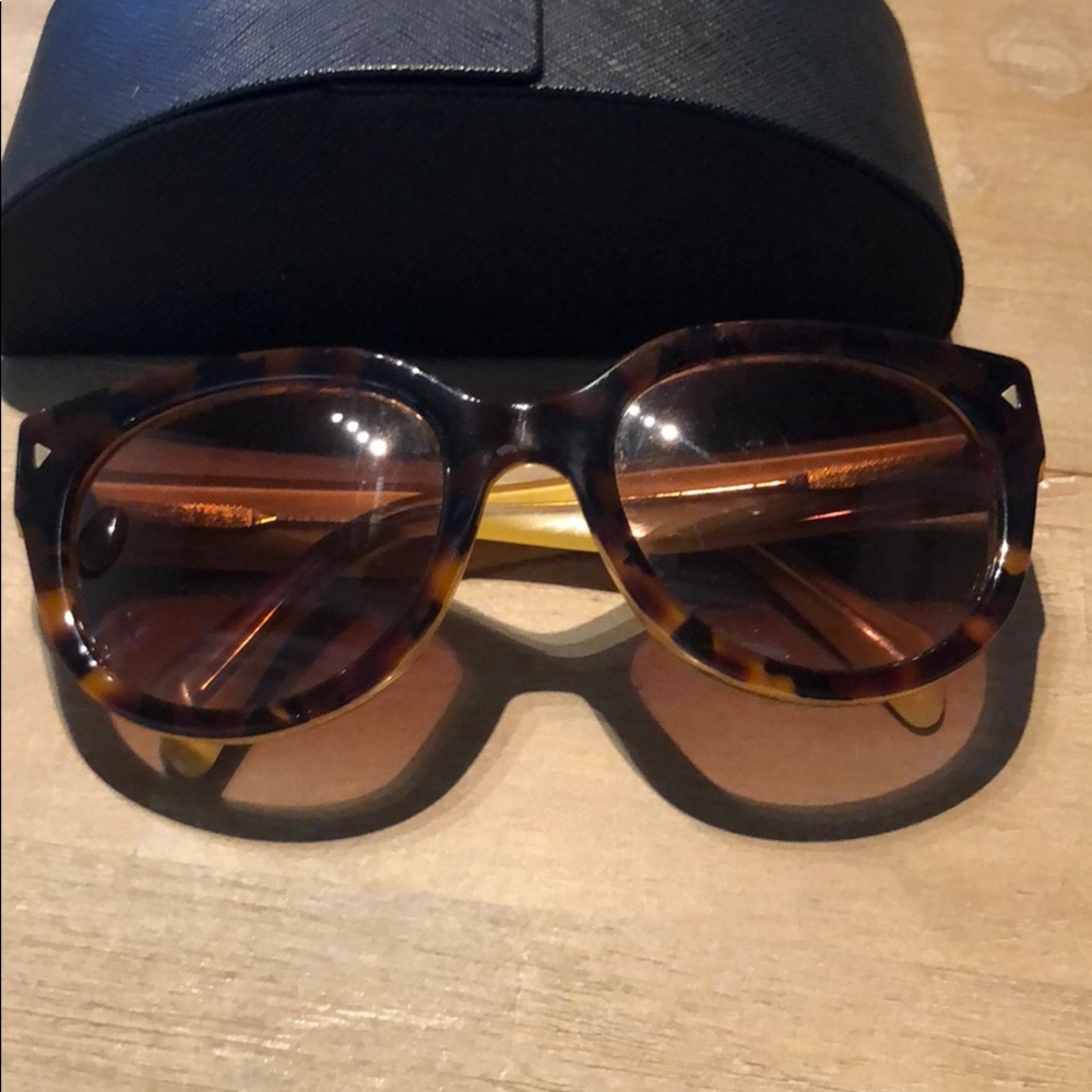 Prada 54mm Cat Eye Sunglasses